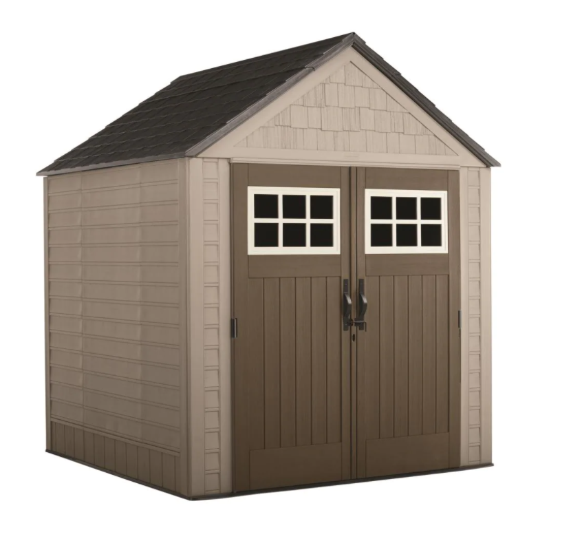 Rubbermaid Big Max 7 ft. x 7 ft. Easy Install Storage Shed